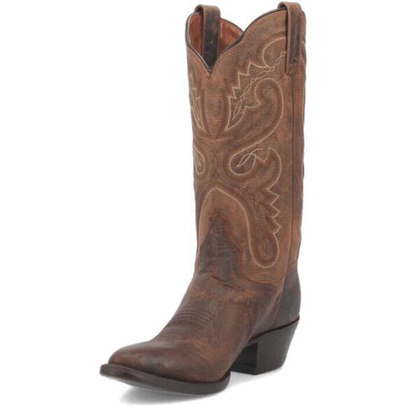 Dan Post Boots Womens 9.5US/41EU Marla Snip Toe Western Cowboy Boots - Picture 3 of 6